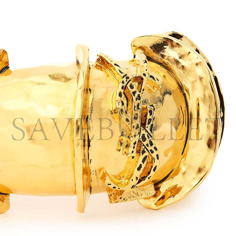 YSL WOMEN'S MONOGRAM CUFF BRACELET 757516